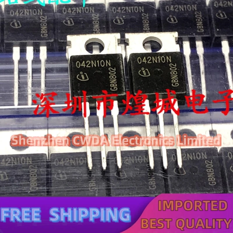 10PCS-20PCS  IPP042N10N3G 042N10N  TO-220 MOS 100V 100 In Stock Can Be Purchased