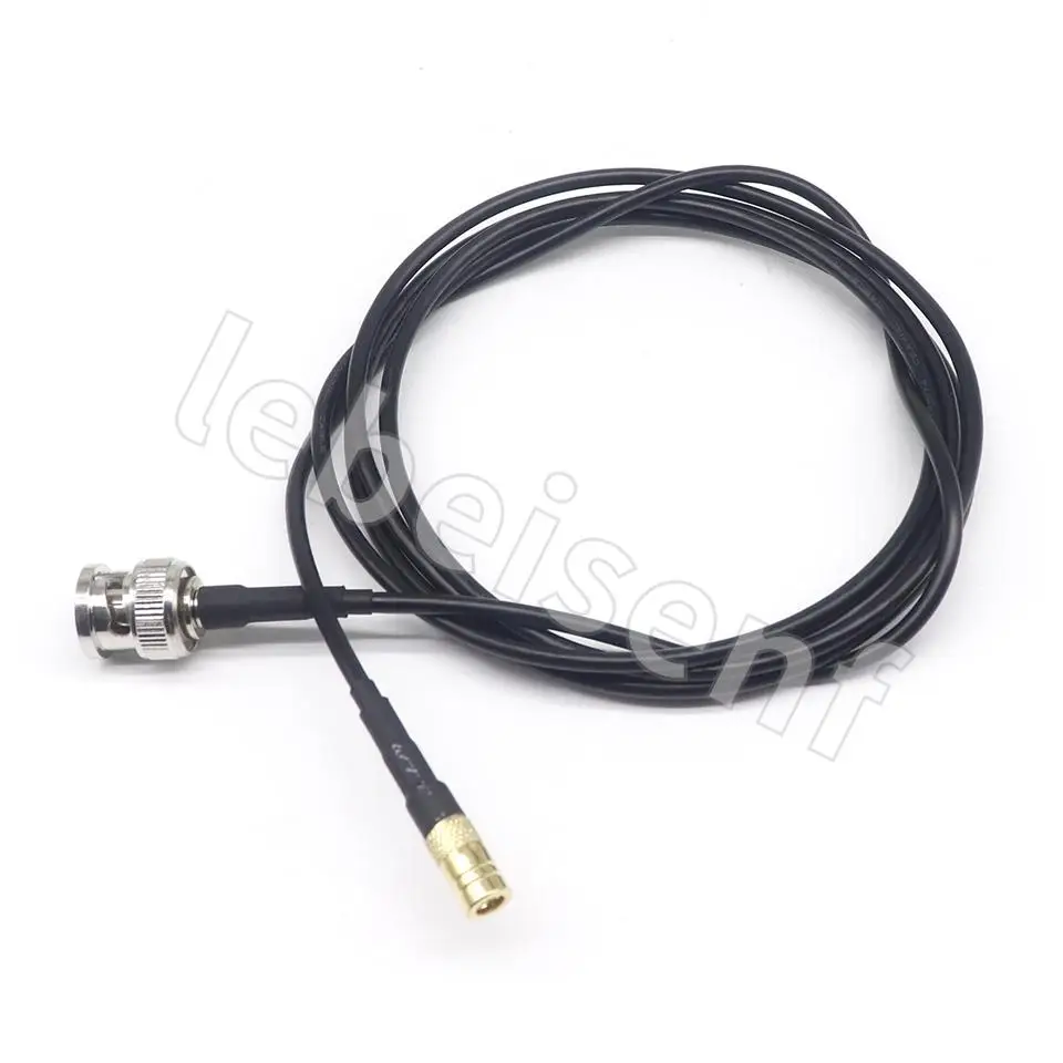 Coaxial RF connector BNC male to SMB female adapter cable extension cord Q9 to SMB adapter cable RG174