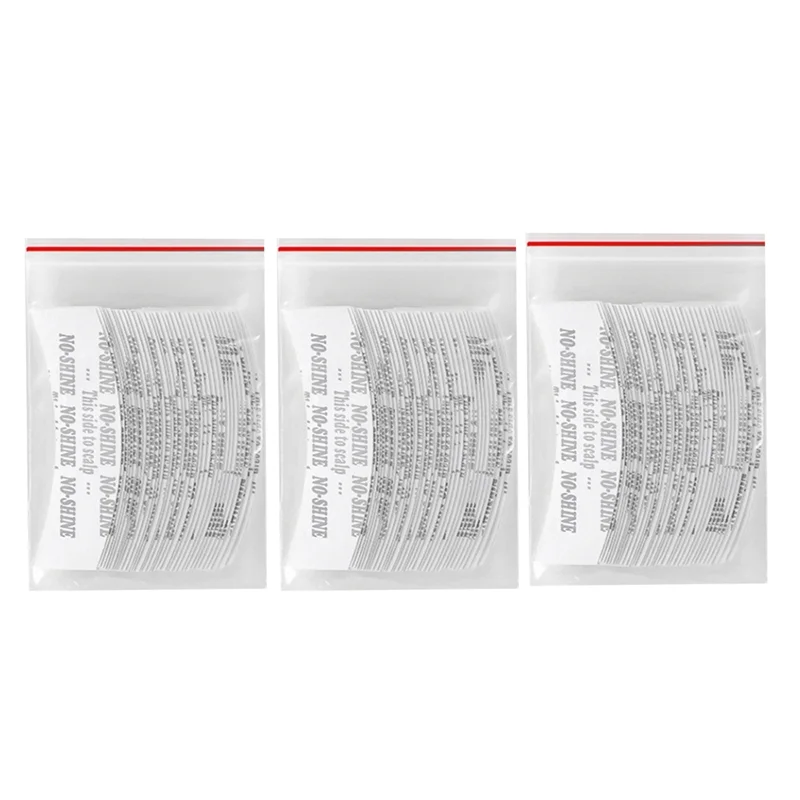 

A28F-108Pc/Lot No-Shine Wig Tape Double Adhesive Extension Hair Tape Strips Waterproof For Toupee/Lace Front Wigs Film Easy Inst