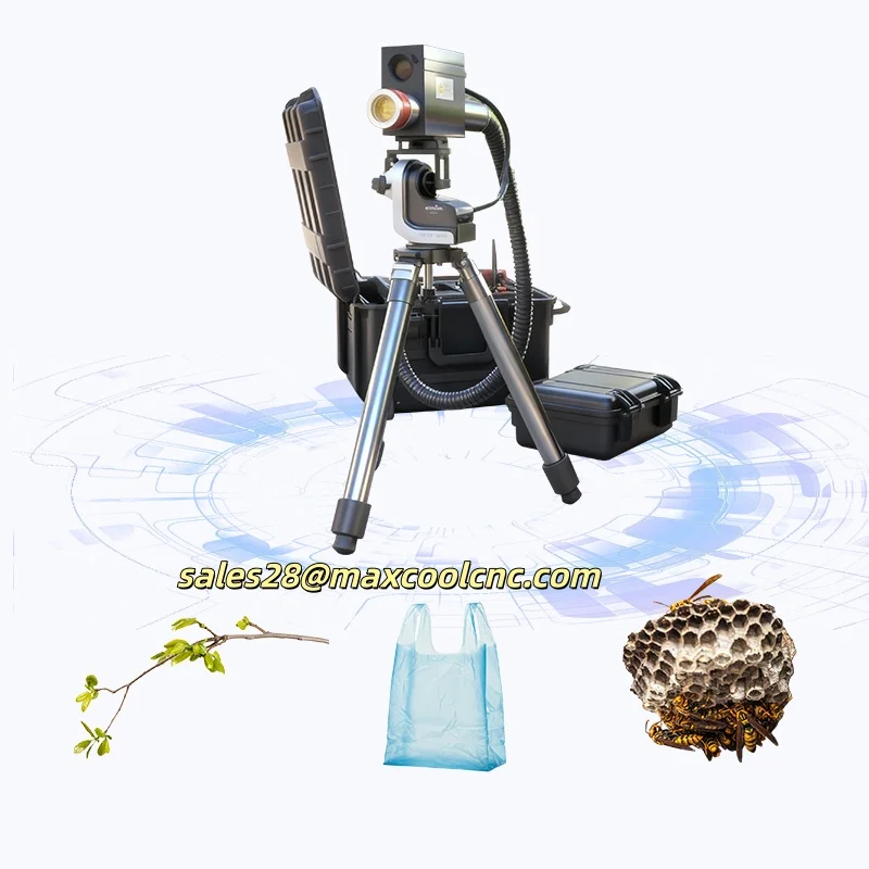 Maxcool 2026 Fiber Laser Obstacle Remover 500W 1000W Optional Laser Clearing Device for Trees Power Industry Line Maintenance
