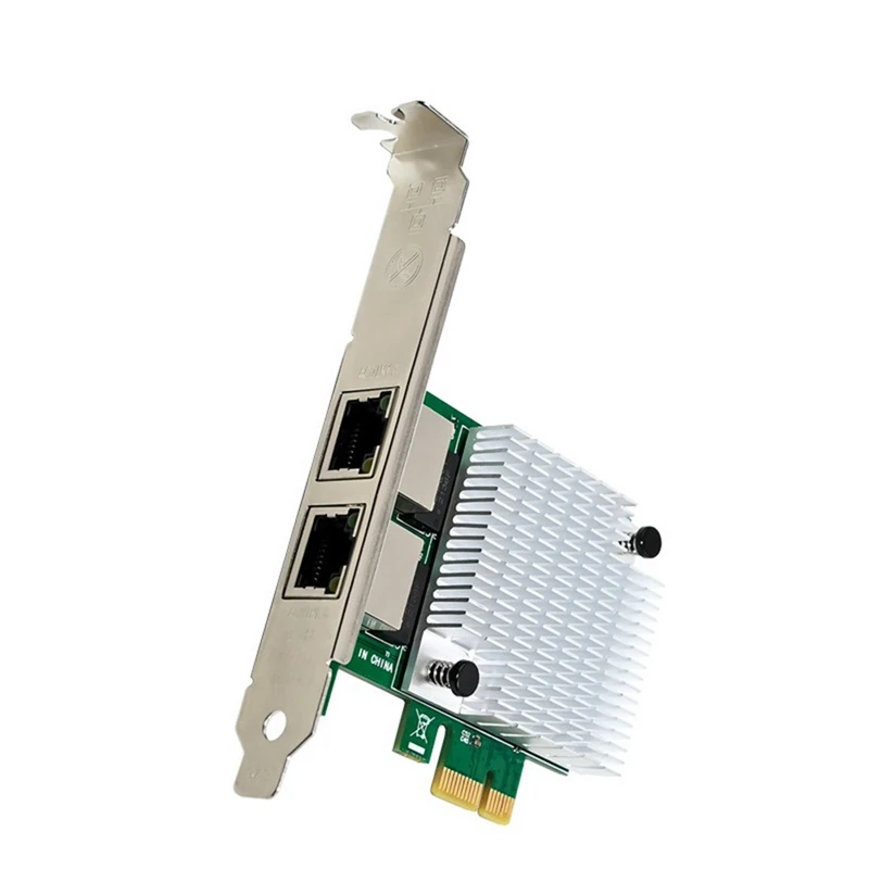 Gigabit Ethernet Network Card NI Dual Port Network Adapter 1000Mbps High-Speed LAN Network Card For Win7/8/10