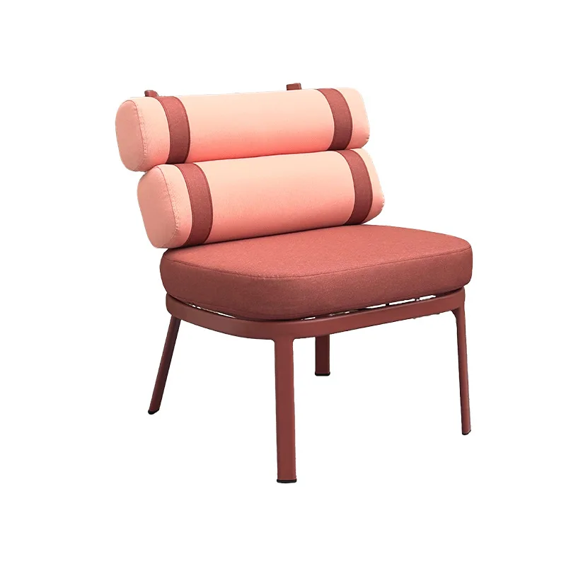Rattan sofa, hotel bed and breakfast, Chinese red rattan chair, fashion creativity, outdoor leisure furniture