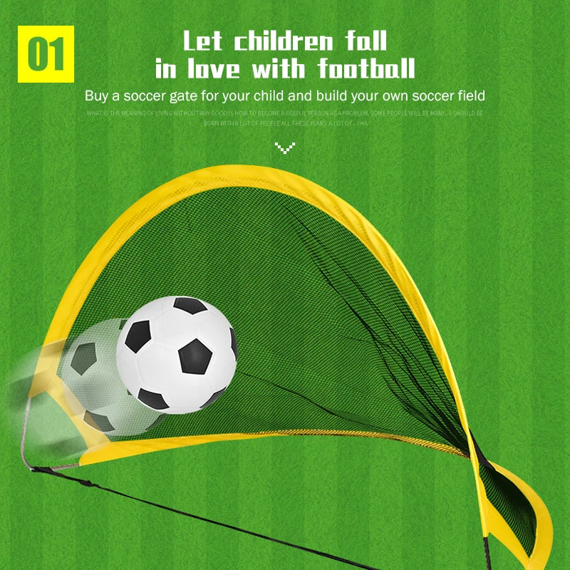 子供の屋外サッカーおもちゃ,男の子のためのインタラクティブな折りたたみ式サッカードア,スポーツエンターテインメント