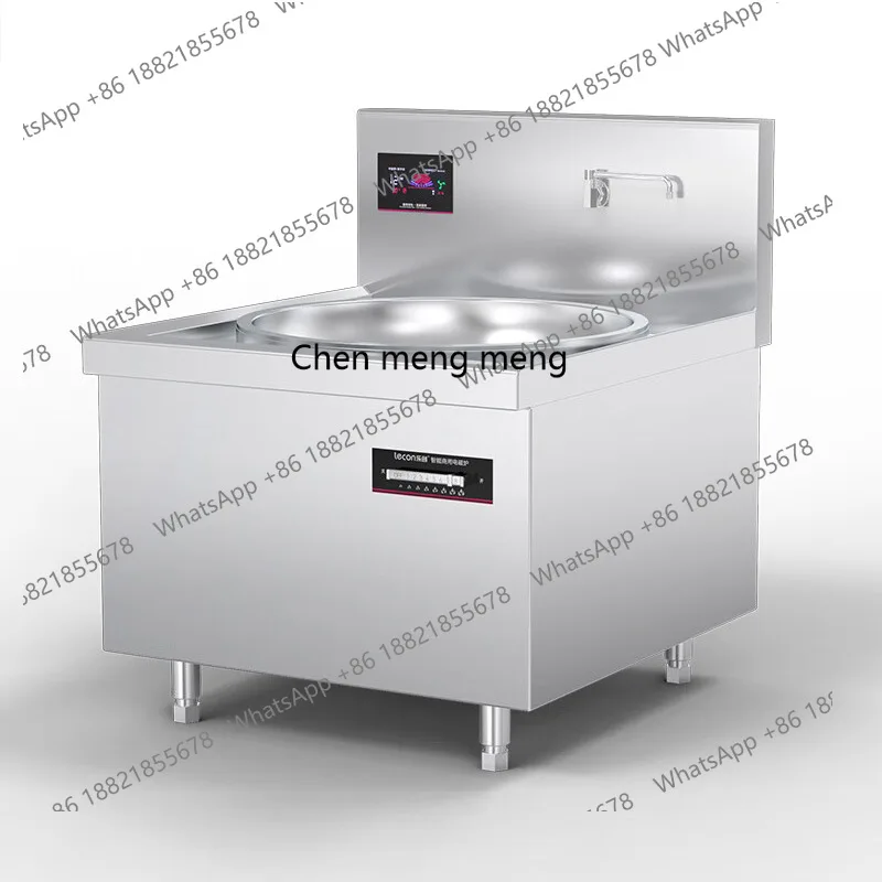 

Commercial Cauldron Stove School Hotel Canteen Kitchen High Power Electric Stir-Fry Stove LC-J-A80D