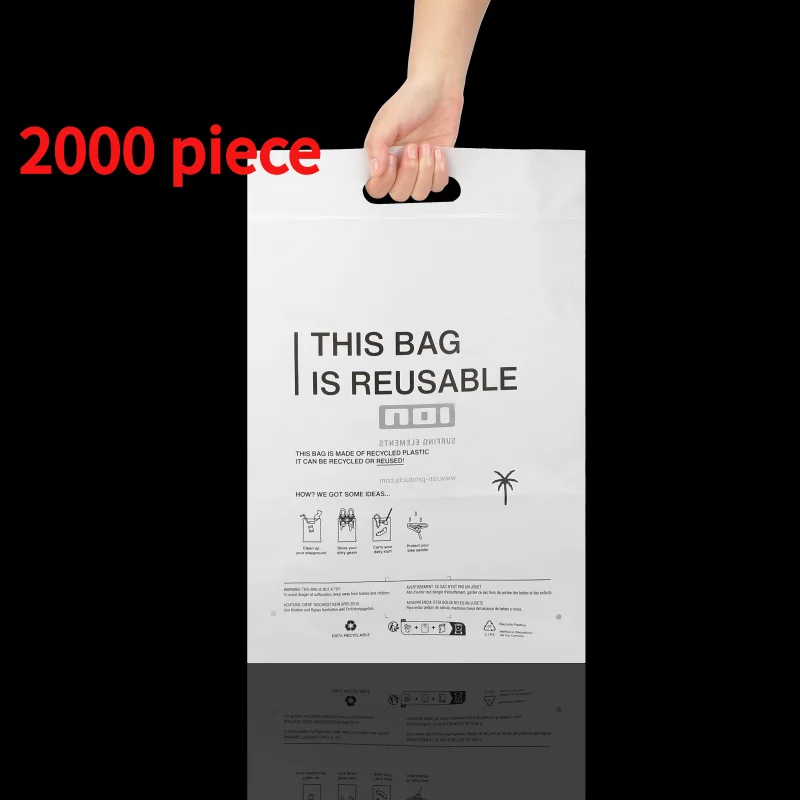 20 00piece.Custom.Premium Quality Biodegradable Plastic Shopping Bags Pbat Pla Cornstarch Compostable Bag Customized Packaging D