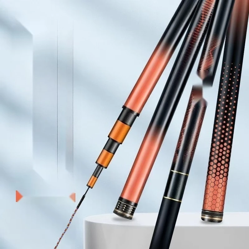 19 Action Silver Carp Culter Rod 10m 11m Big Whip Cast Traditional Long Rod