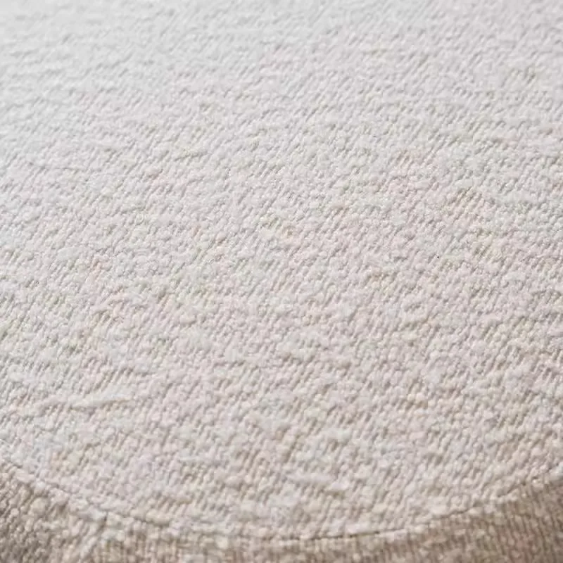 Nordic Shoe Changing Ottomans Simple Mushroom Household Makeup Dressing Ottomans Round Flannel Living Furniture Taburetek XYDZ