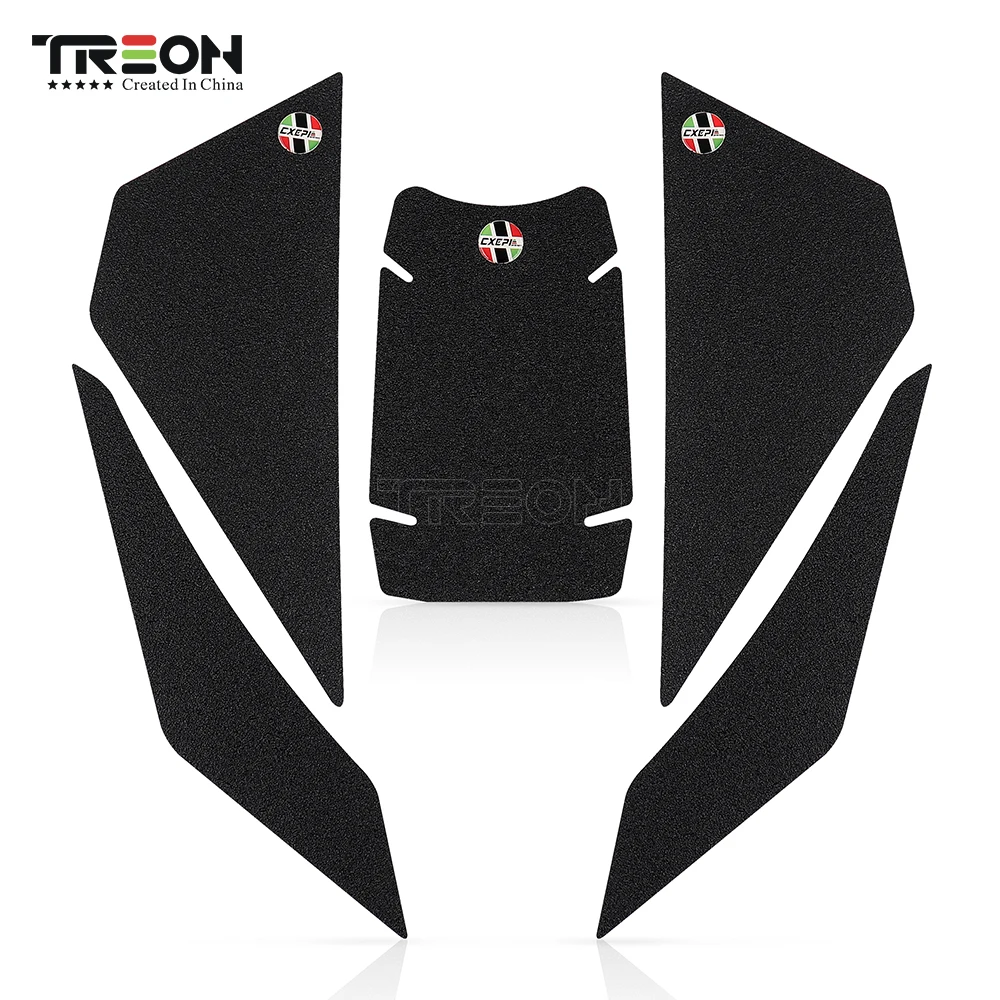 For KTM 390 ADV Adventure 2020 2021 2022 2023 Tank Knee Grip Traction Side Decals Motorcycle Anti Slip Tank Pad Stickers