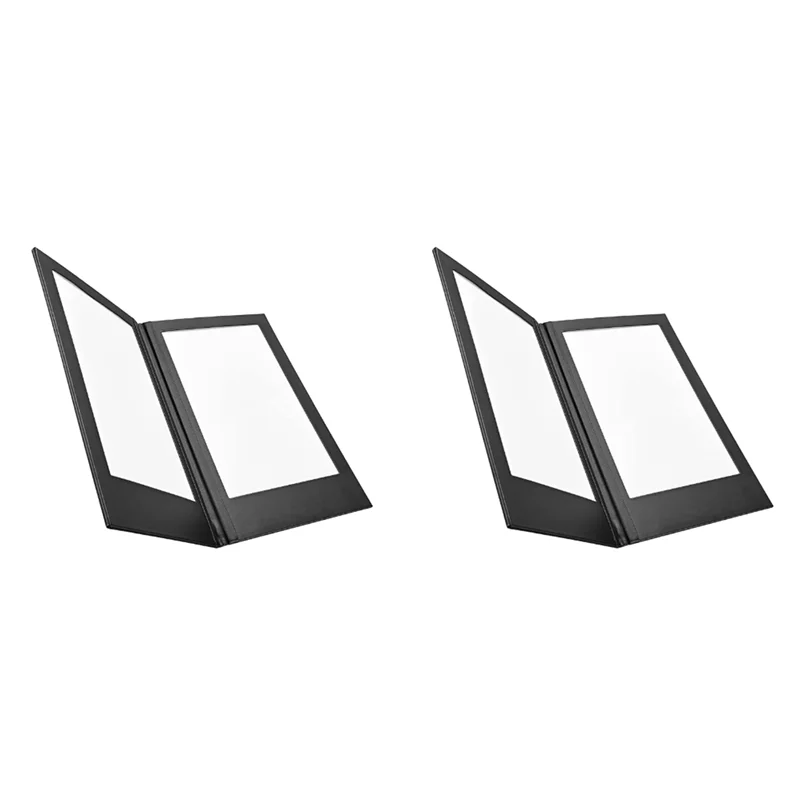 

Перезаряжаемый светодиодный светильник-меню ABUI-2X из искусственной кожи для ночных клубов, ресторанов, пивных баров, магазинов, кафе, на две страницы