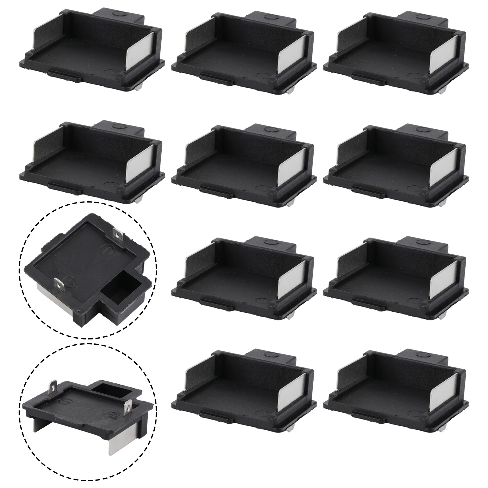 Battery Adapter Battery Connector Tool Parts 10PCS Adapter Block Converter Lithium Battery Power Tools Terminal