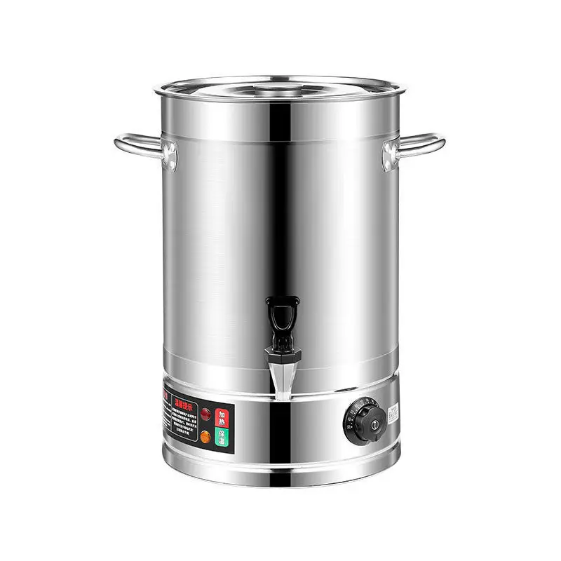Commercial Electric Heating Bucket Stainless Steel 120L Large Capacity Water Boiler for Tea Chinese Medicine with Faucet