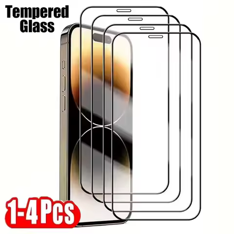 1-4Pcs Screen Protector For Samsung S24 Ultra S22 S23 S21 Plus FE Galaxy A54 A55 A35 A53 A51S 5G A33 A15 A14 A34 A32 A12 A13 A51