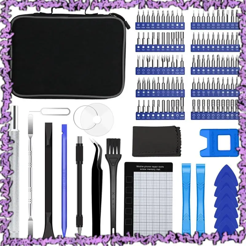 

SCLL-120-In-1 Multifunctional Screwdriver Set Mobile Phone Repair Household Tools Toy Model Disassembly And Assembly Tool Kit