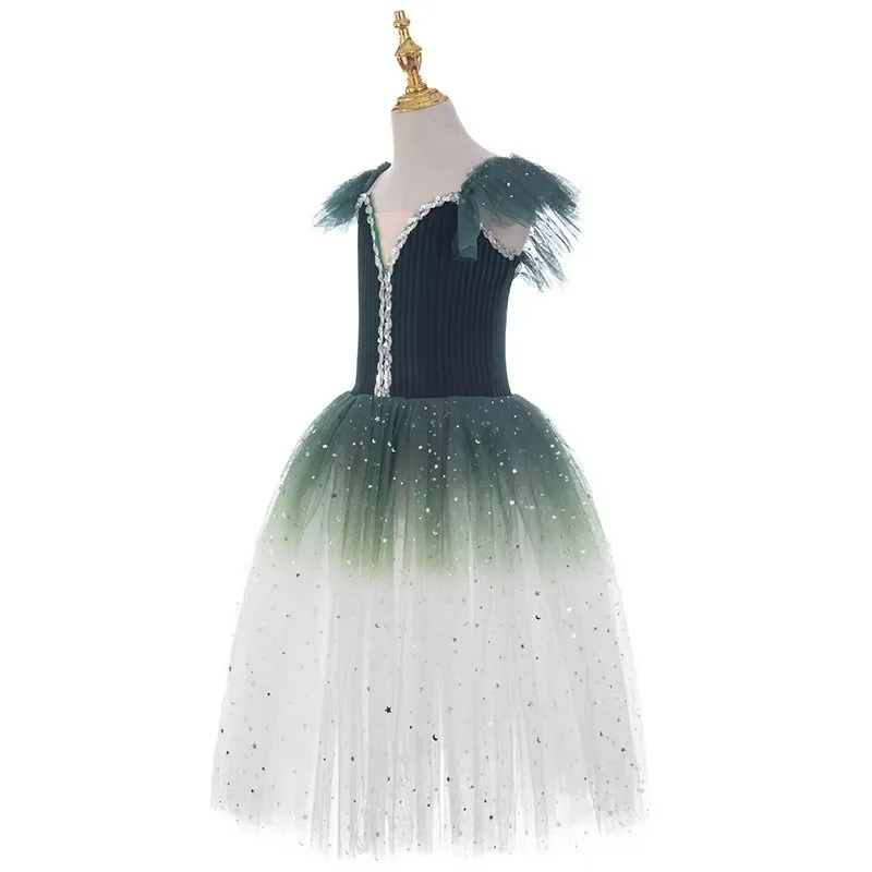 الفتيات الباليه المهنية توتو فستان الأرجواني الكبار بحيرة البجع فطيرة راقصة الباليه المرحلة ازياء الرقص رداء رقص الباليه توتو فستان