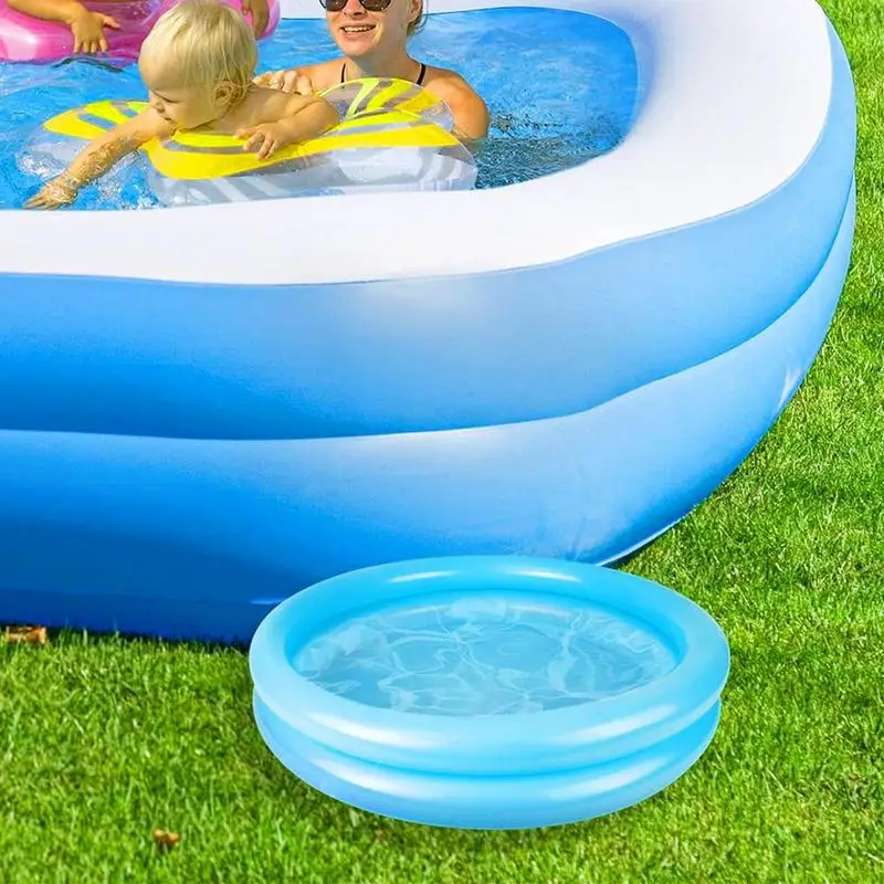 Lavabo inflable portátil para pies, práctico baño para remojar los pies para piscina, playa, lavabo inflable para pies, baño de pies plegable