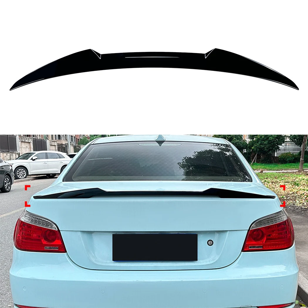 

Rear Spoiler Wing For BMW 5 Series E60 2004-2010 M4 Style Rear Trunk Lip Spoiler Trim