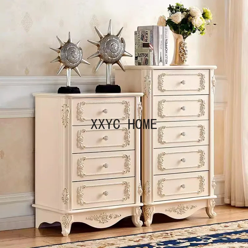 Luxury Showcase Cabinet Modern Household Storage Drawers Cabinet Wooden Bedroom Schrank Schlafzimmer Living Room Furniture