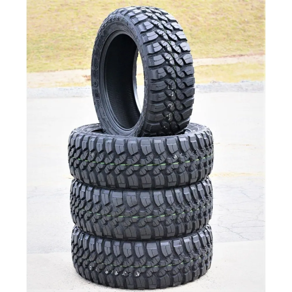 Set of 4 Forceum M/T 08 Plus Mud Off-Road LT235/75R15 Tires - 104/101Q Load Range C 6-Ply BSW