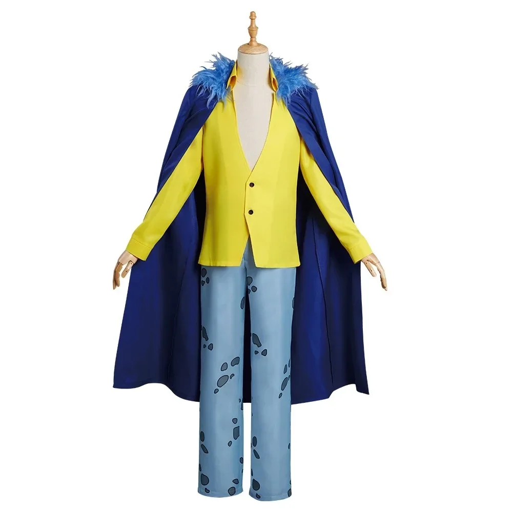 

Anime Cosplay Trafalgar D. Water Law Man Costume