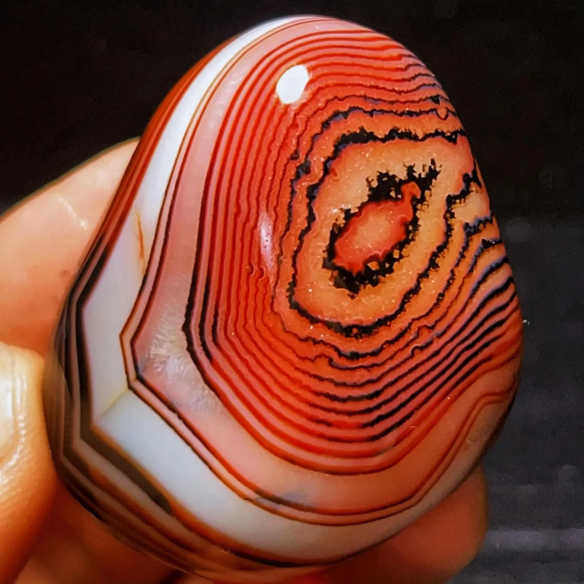 Banded Agate Display Stone, Genuine Stone, Polished Tumbled, Vase Filler, Natural Stone, Crystal Collection, Table Display
