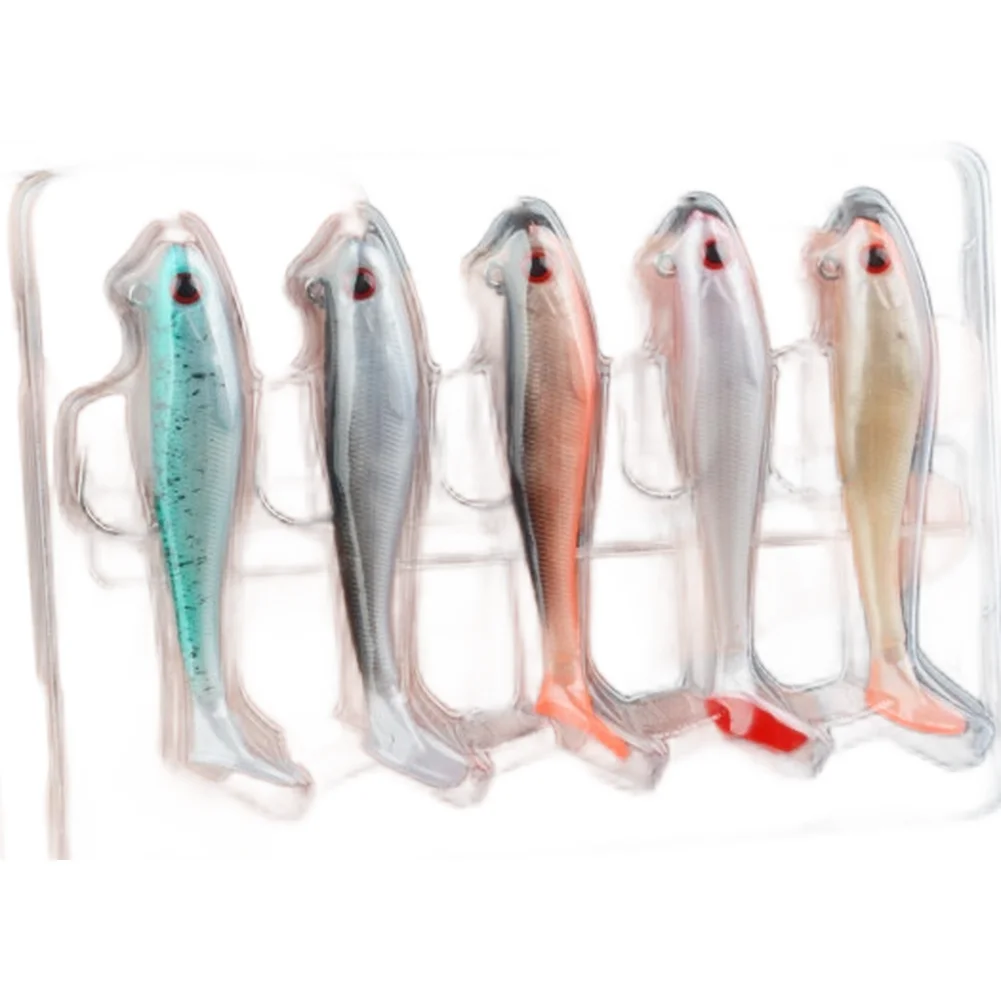 

For Freshwater Fishing Bass Fishing Bait T-Tail Swimbaits For Multi-Layer Fishing Flexible PVC Fishing Bait Fishing Lure