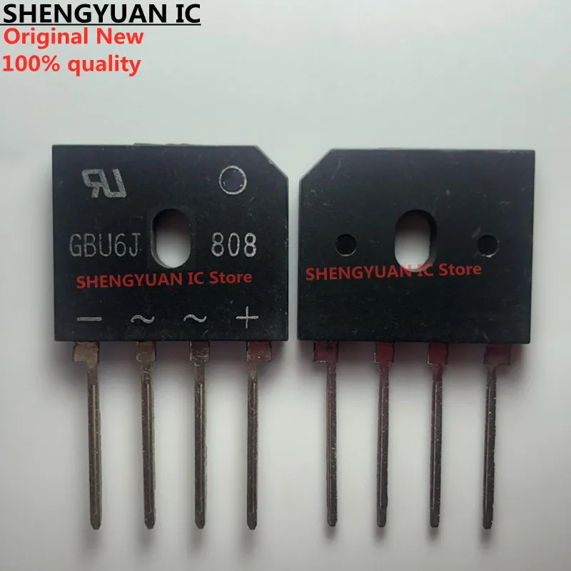 10Pcs/Lot GBU6J DIP…
