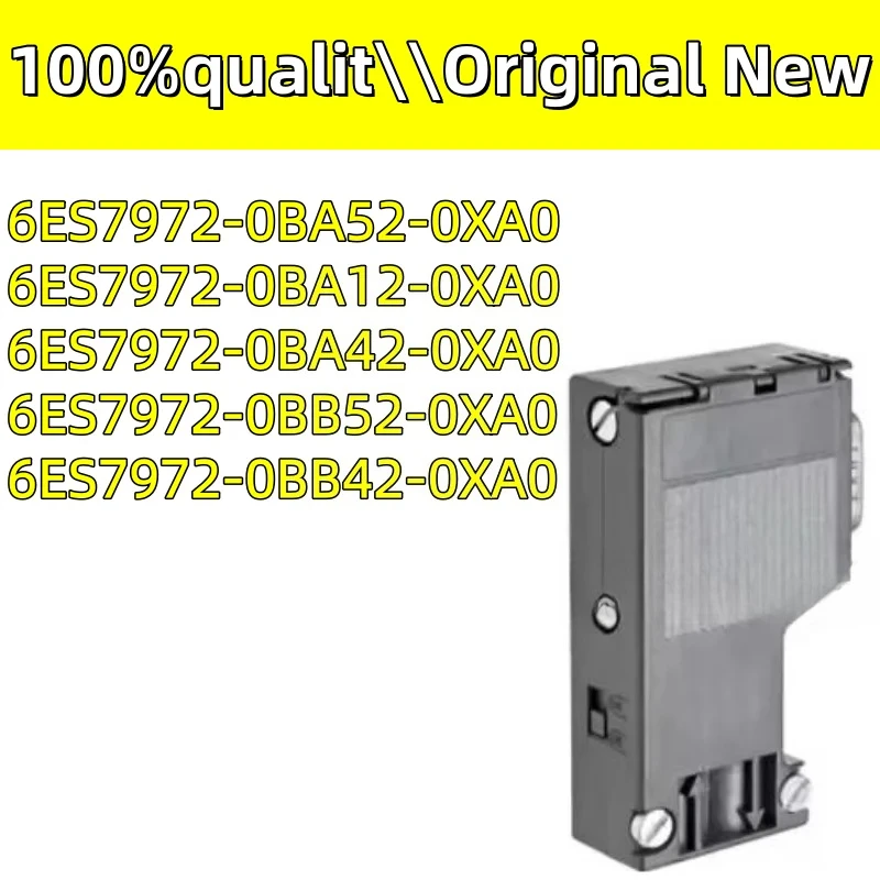 

100% New Original 6ES7972-0BA52-0XA0 6ES7972-0BA12-0XA0 6ES7972-0BA42-0XA0 6ES7972-0BB52-0XA0 6ES7972-0BB42-0XA0