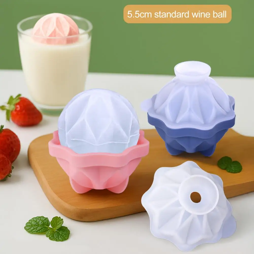 Ice Cube Mold for Whiskey Stackable Ice Cube Trays Ice Cube Mold Set with Odor-free Storage Leak-proof Design -free Material