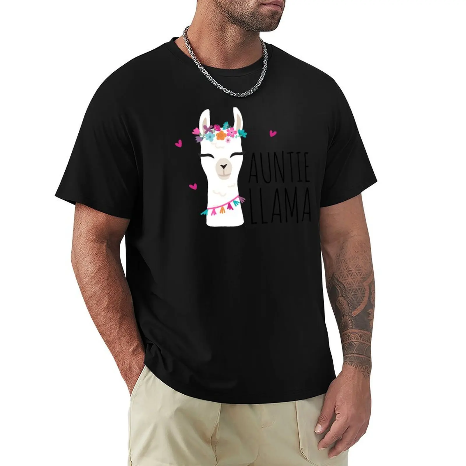 Auntie Llama T-Shirt Outdoor Activity Sports T-Shirt