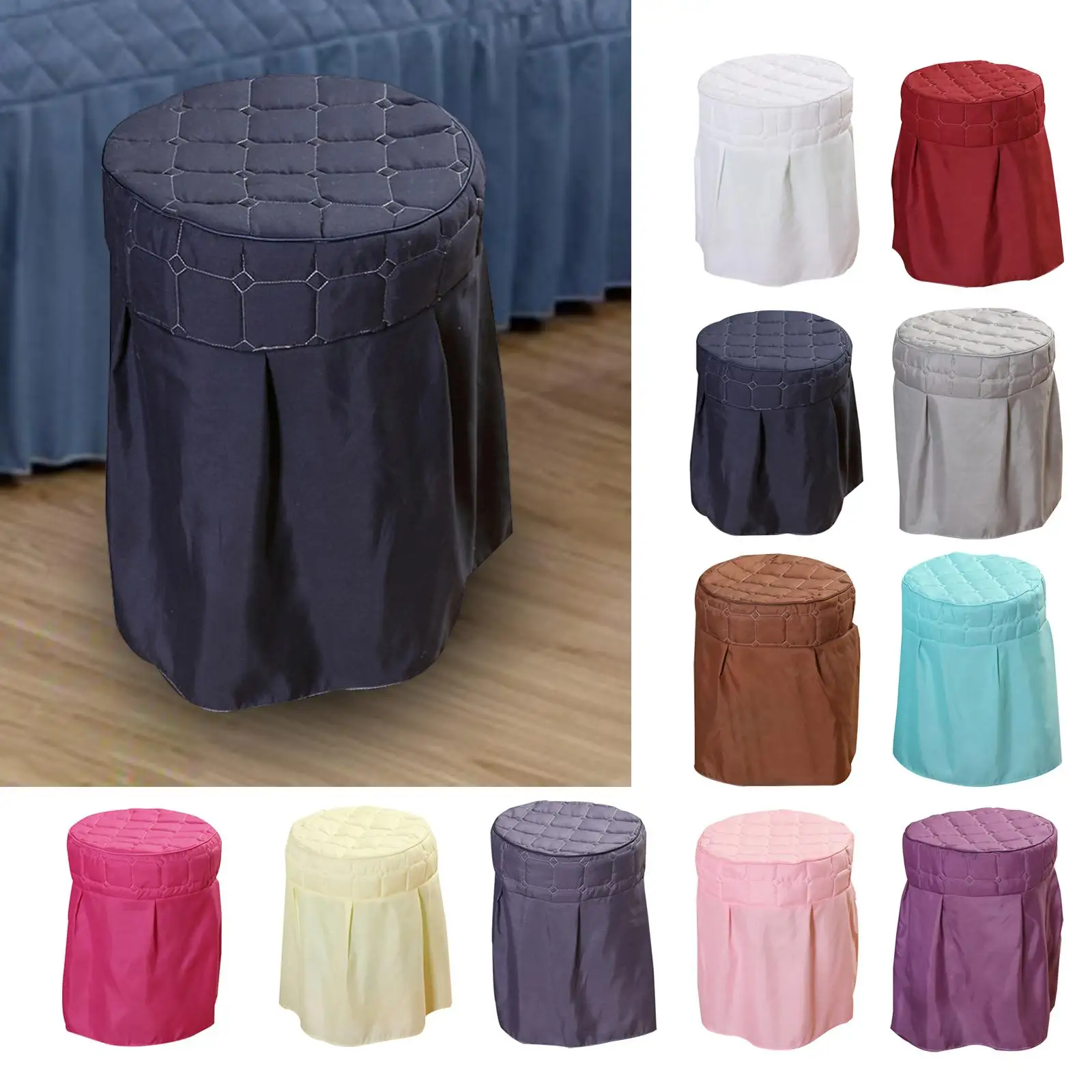 

Velvet Beauty Salon Round Elastic Seat Cover Anti Stool Cover Accessories Accessories