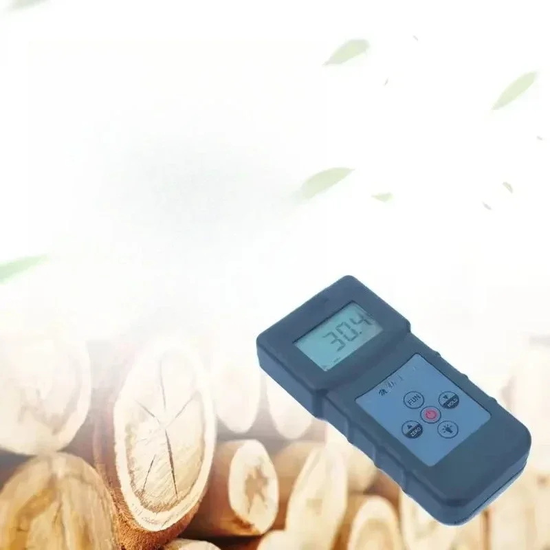 MS300 Portable Digital Moisture Meter for Wood Timber Bamboo Carton Concrete Glass Measurement