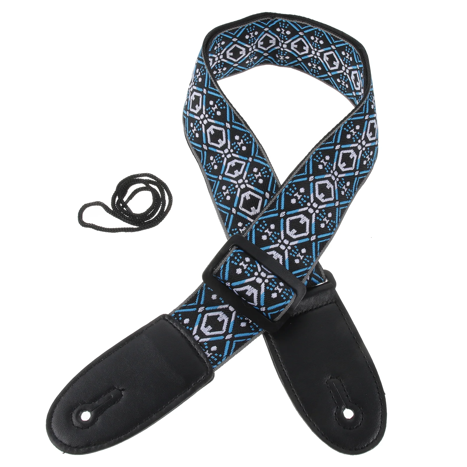 Guitars Ukulele Strap Adjustable Belt Universal Sling Blue Instrument Accessories