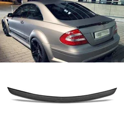 Alerón de carbono para coche, aleta trasera negra para Benz W209, CLK200, 280, 350, 55, 63, accesorios