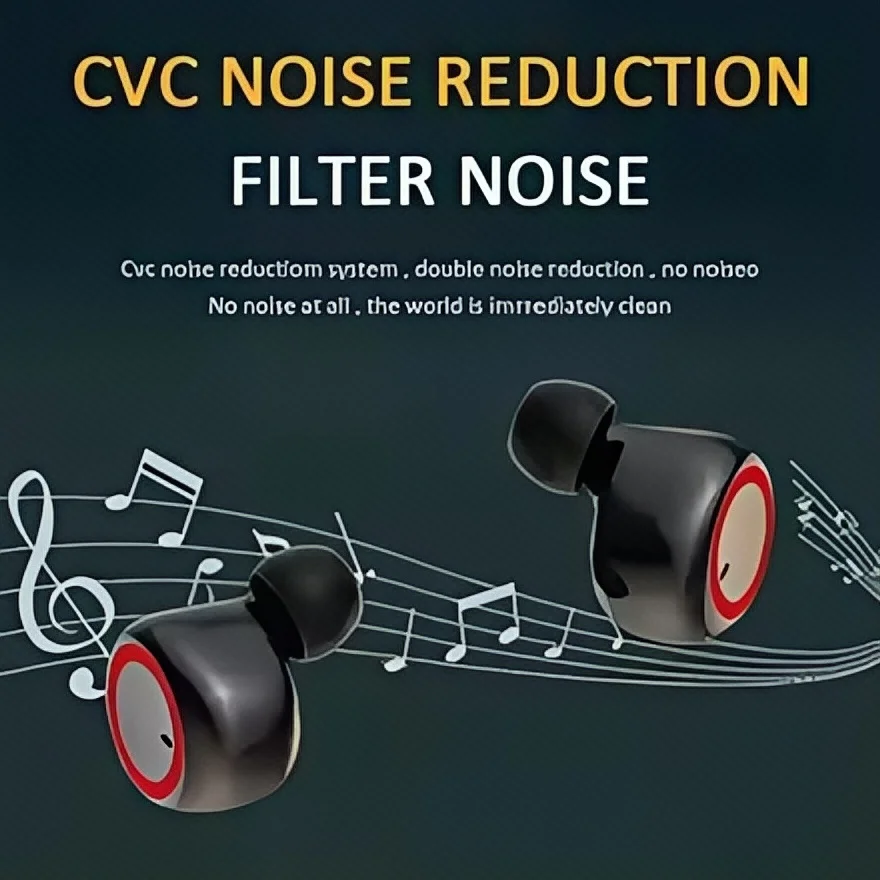 TWS Wireless Bluetooth 5.0 Earphones Touch Control 9D Stereo Headset with Mic Sport Earphones Waterproof Earbuds LED Display image 4