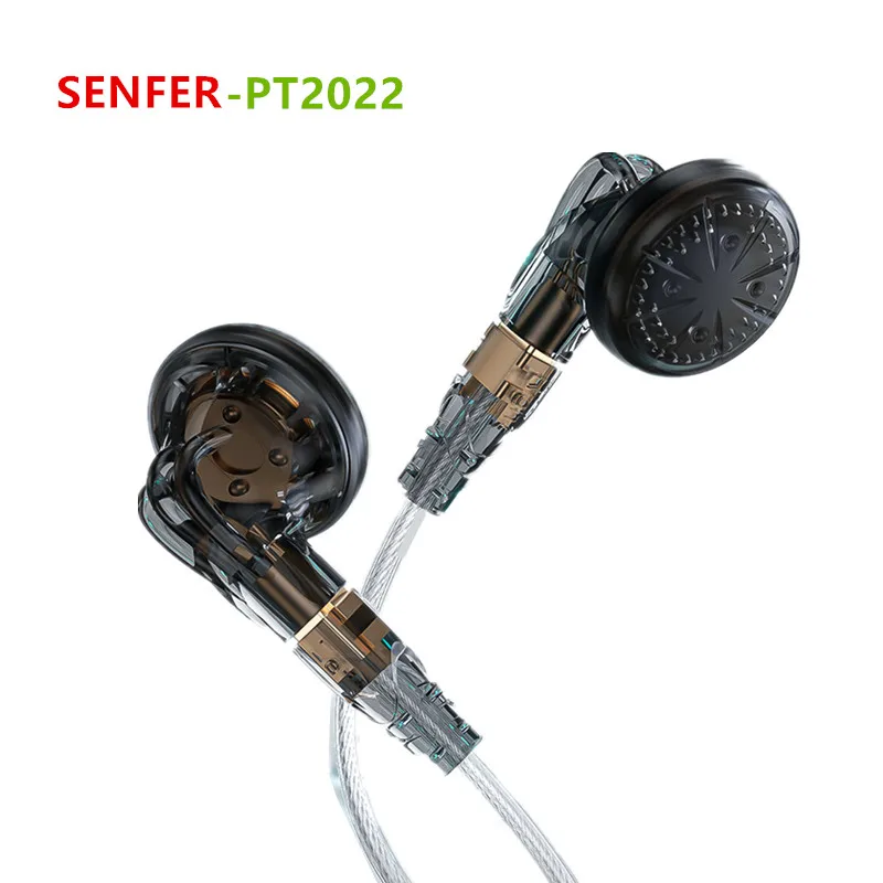 

SENFER PT2022 16MM Composite Material Diaphragm In Ear Earphones HiFi Bass Music Headsets 32\147\275\365ohm Earplug Earbuds