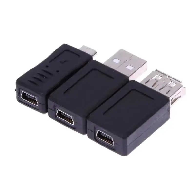 USB 2.0 Adapter, Android Mini 5P Micro 5P USB BM/BF Adapter, Android Stecker auf Buchse Daten- und Ladeadapter – Detail 9
