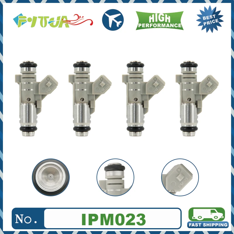 

4pcs fuel Injector IPM023 9625587380 for Citroen Saxo for PEUGEOT 106 1.4L 1996-2005 for PEUGEOT 206 Hatchback/SW 1.4L 98-12