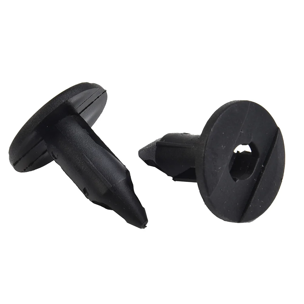 50Pcs Car Rivet Bumper Car Fender Plastic Radiator Shield Replacement Side Skirt Clips Fender Latest New Parts