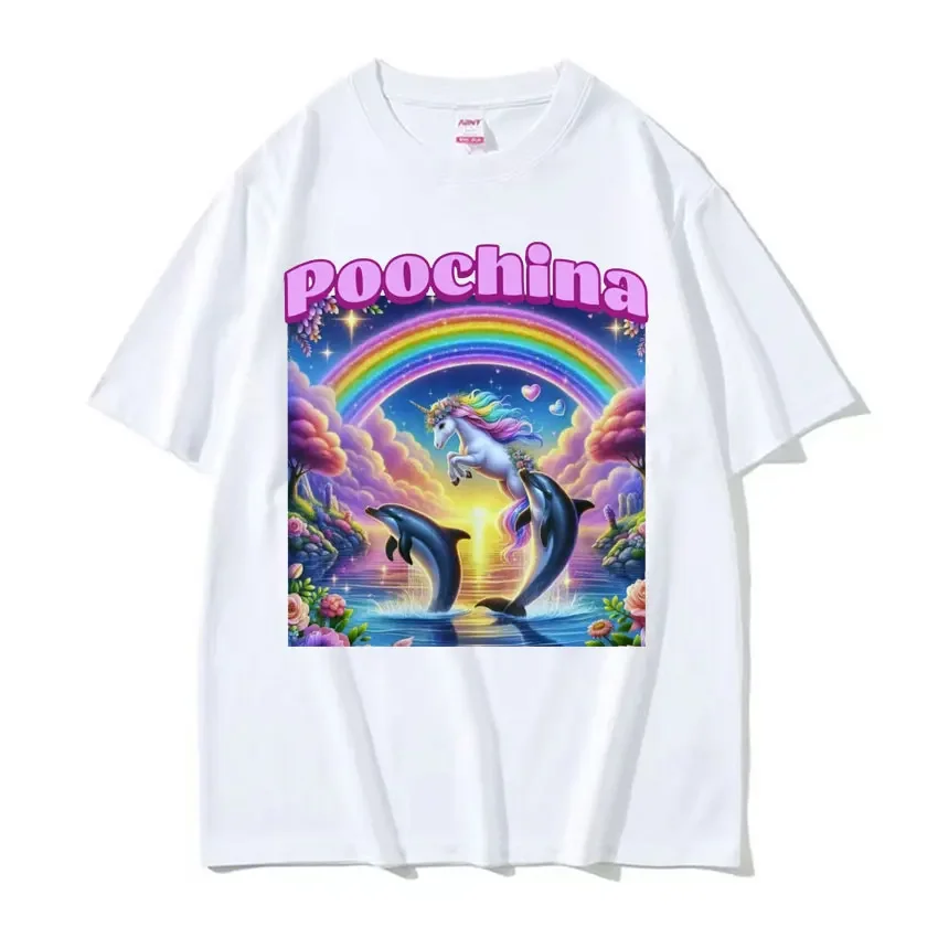 

Harajuku Street Cartoon Anime Cute printed short sleeve men's summer 100% cotton T-shirt loose breathable sweat absorbent short