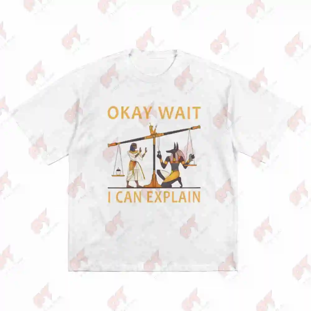 Okay Wait I Can Explain Short Sleeve Tee 100% Cotton T-Shirt