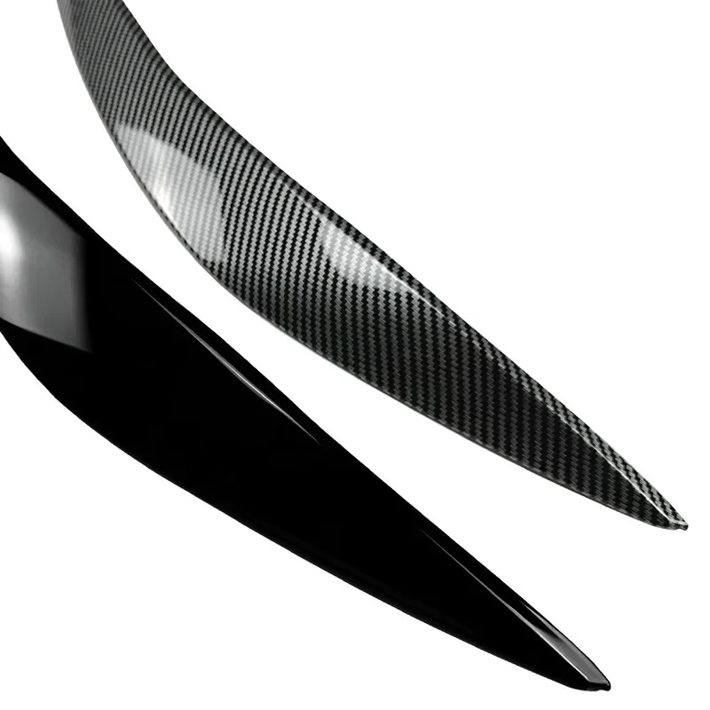 

car accessories Front headlight eyelids eyebrows headlamp eye lid cover trim sticker for BMW 5 Series F10 F11 2011-2014