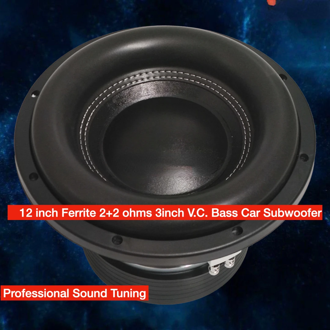 28HzStrongBass 12 Inch Auto Subwoofer Speaker Competition Subzero 2000 Watt Heavy Duty 12 Inch 4000 Watt Peak SPL Auto Subwoofer