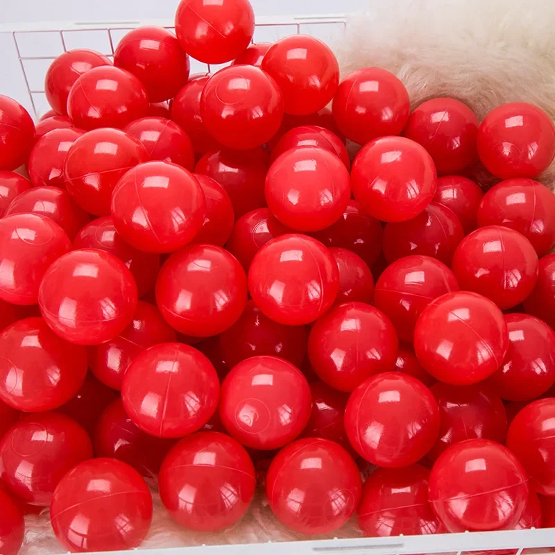 50 stks Kleurrijke Liefde Ster Plastic Oceaan Ballenbakken Milieuvriendelijke Grappige Baby Kid Zwemmen Pit Spelen Speelgoed Water Zwembad Ocean Wave Ballen Geschenken