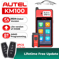 Autel MaxiIM KM100 KM100E Universal Auto Key Programmer Generator Car Diagnostic Scan Tool Support Transponder/ Reading Cloning