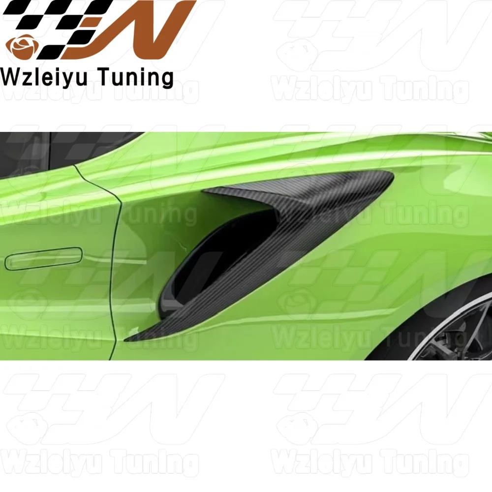 Vors Style Dry Carbon Fiber Rear Fenders Air Vents Fit For Lotus Emira 21-24 High Quality Fitment