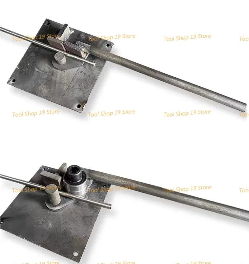 Dobrador Manual de Barra de Aço 18 mm Portátil Construção Máquina de Dobra Ferramenta de Vergalhão Haste Deformada Máquina Dobrável
