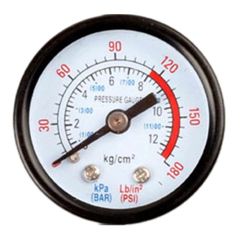 Y40 Y50 0-180PSI Gas Water Fuel Liquids Meter Pressure Gauge For Air Compressor Air Compressor Accessories