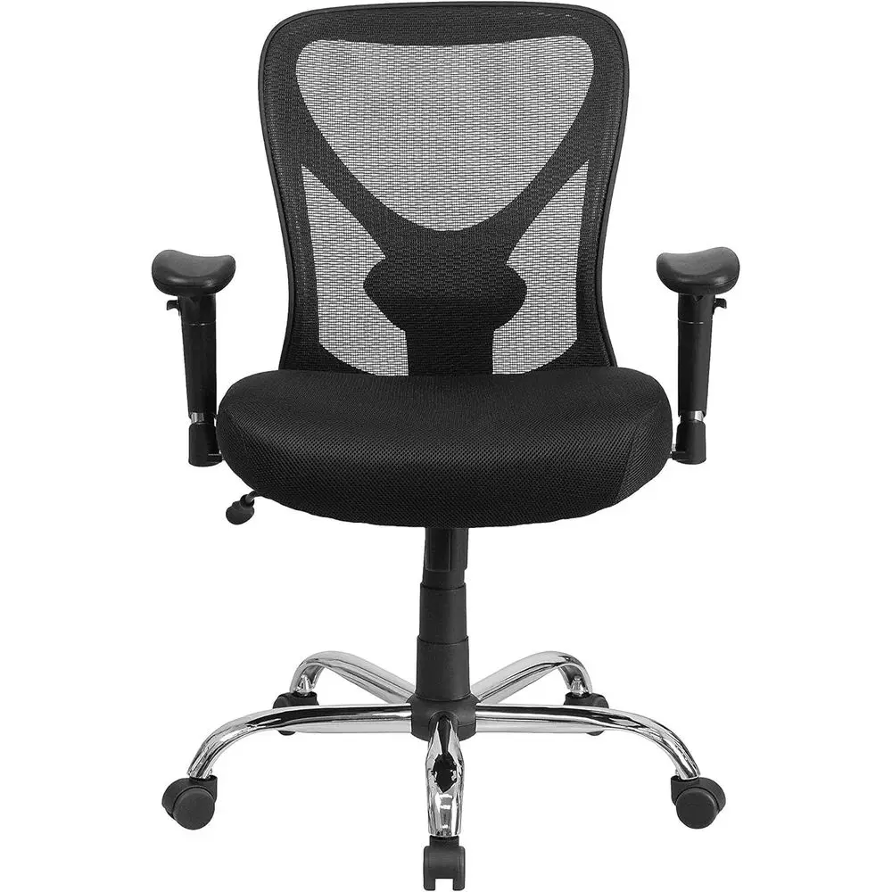 

Большое и высокое офисное кресло | Регулируемое по высоте сетчатое офисное кресло на колесиках