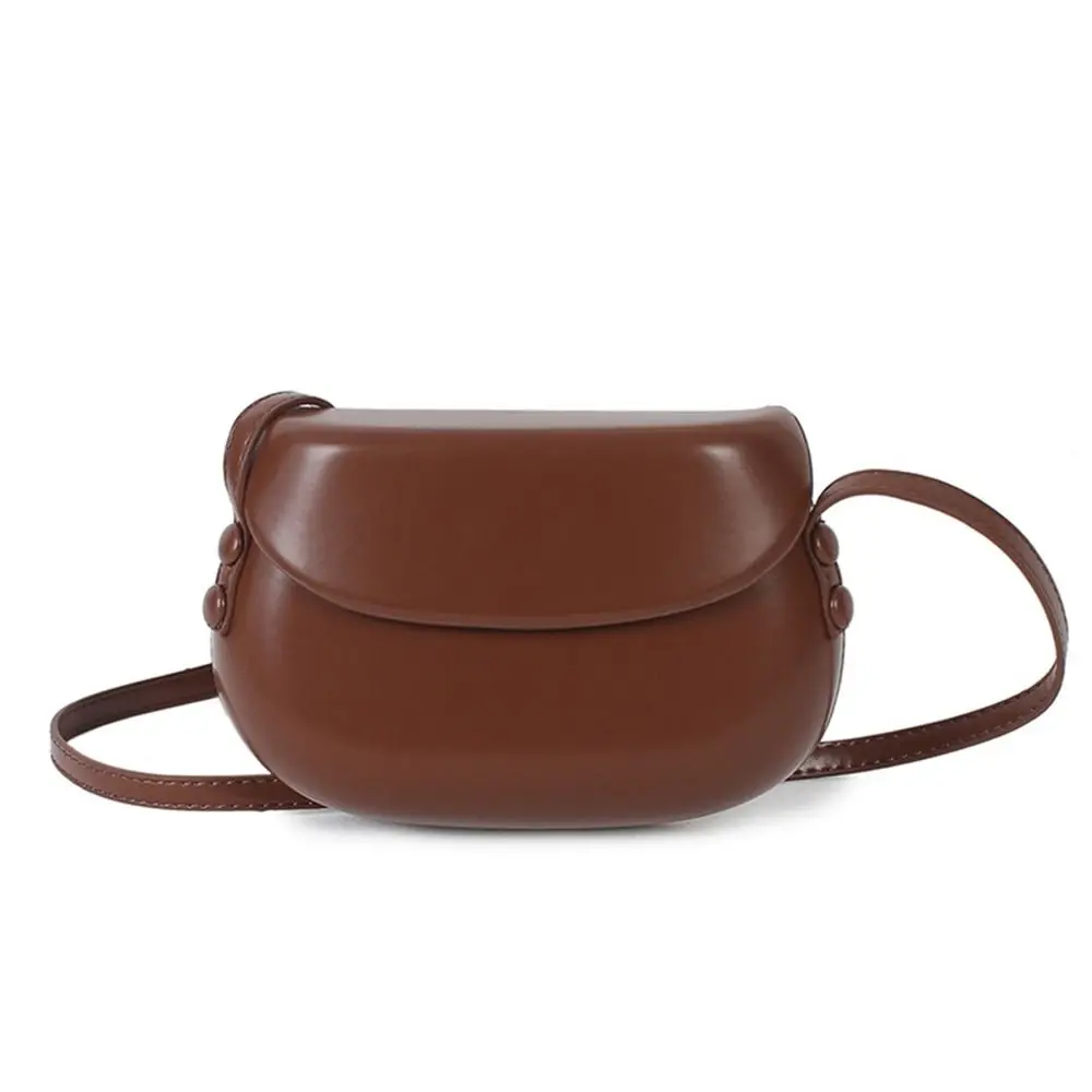 光沢のあるレザー女性クロスボディバッグスリングバッグフラップハンドバッグカジュアルサッチェルバッグキャンディーカラー高級財布サドルショルダーバッグ