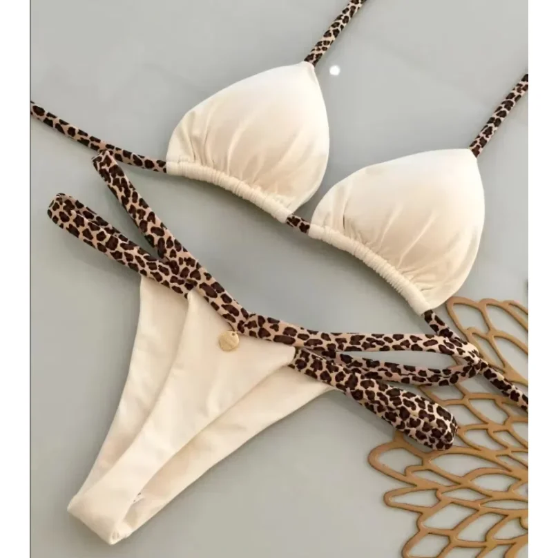 2026New Sexy Women Bikini Beach Holiday Swimsuit Two-piece Set